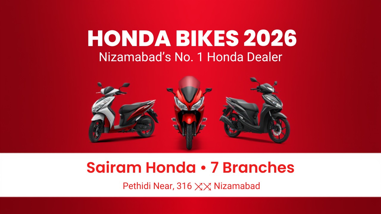 Honda Bikes in Nizamabad 2026 — The Complete Guide