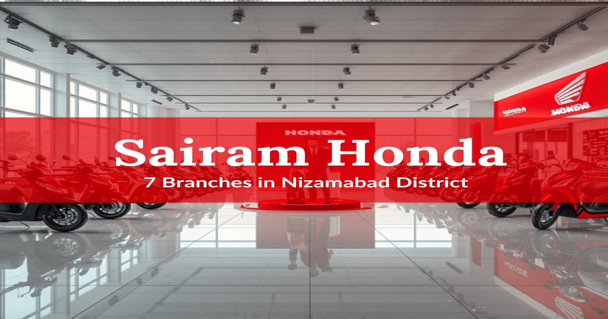 Honda Bikes in Jakranpally 2026 | Best Price, EMI & Nearest Showroom | Sairam Honda