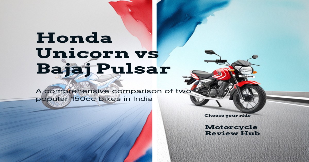 Honda CB Unicorn vs Bajaj Pulsar 150 2026 — Which 150cc Wins for Daily Use in Nizamabad?