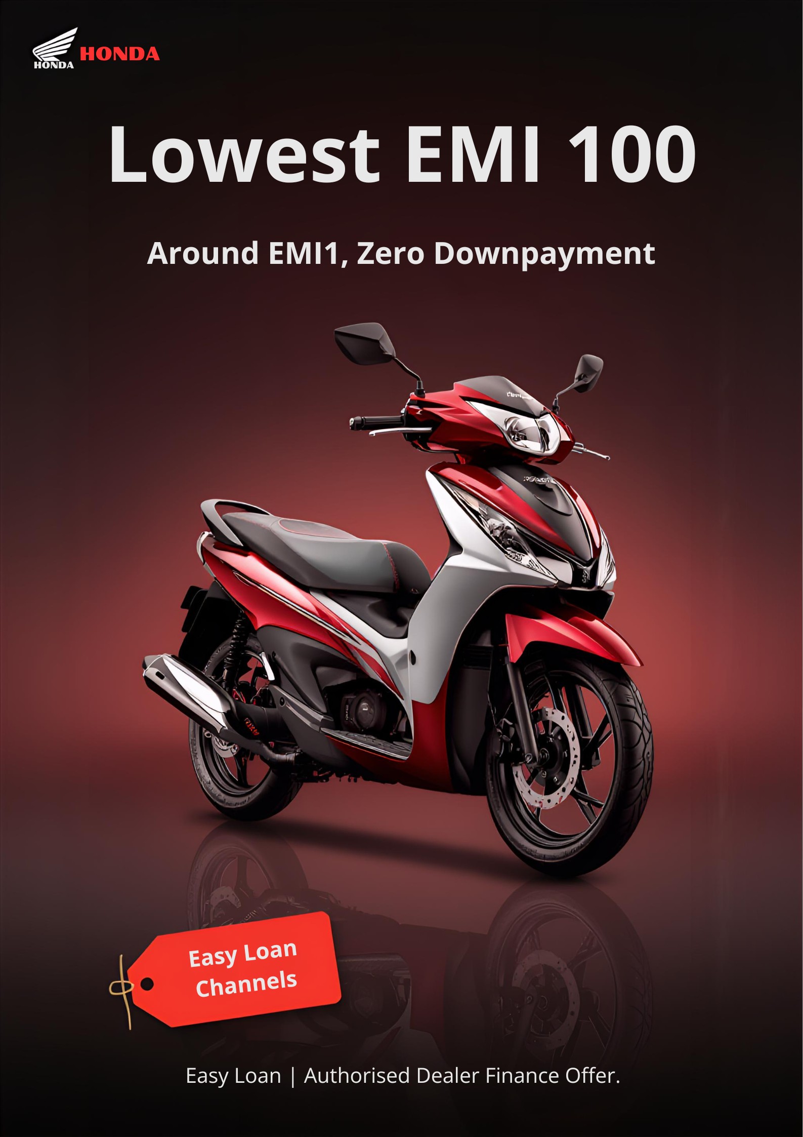 Honda Shine 100: Lowest EMI & Zero Downpayment Offers in Armoor | Sairam Honda Nizamabad