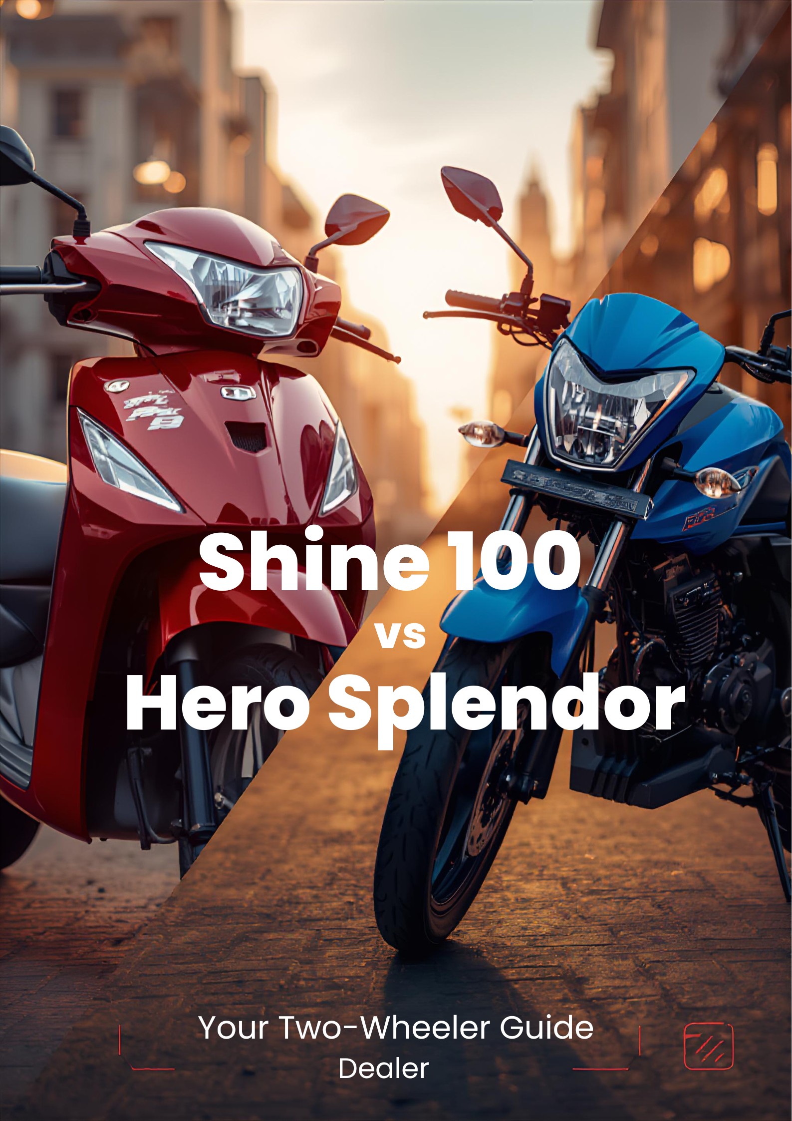 Honda Shine 100 vs Hero Splendor in Armoor: Which is Better?