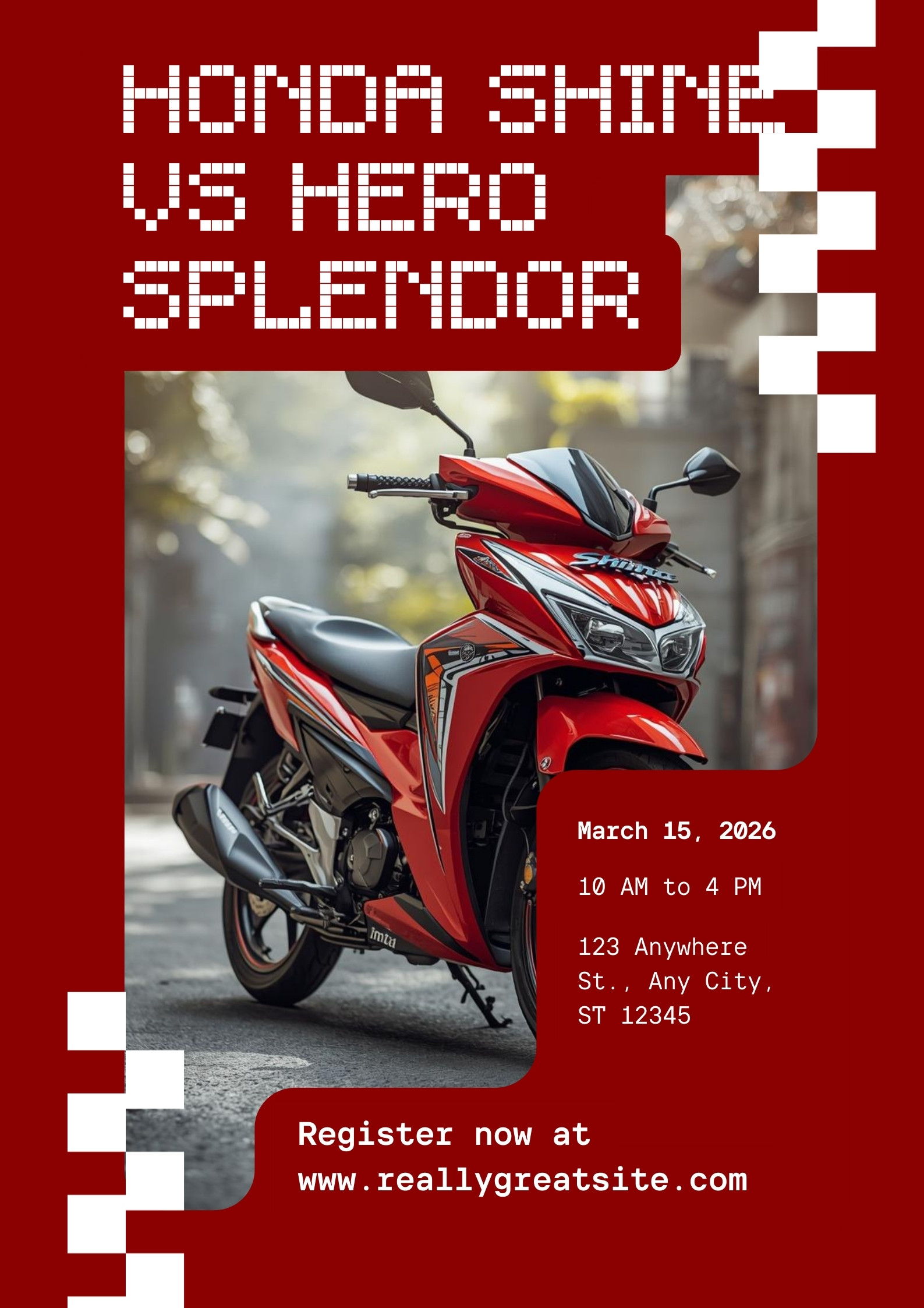 Honda Shine 100 vs Hero Splendor in Bheemgal: Which is Better?