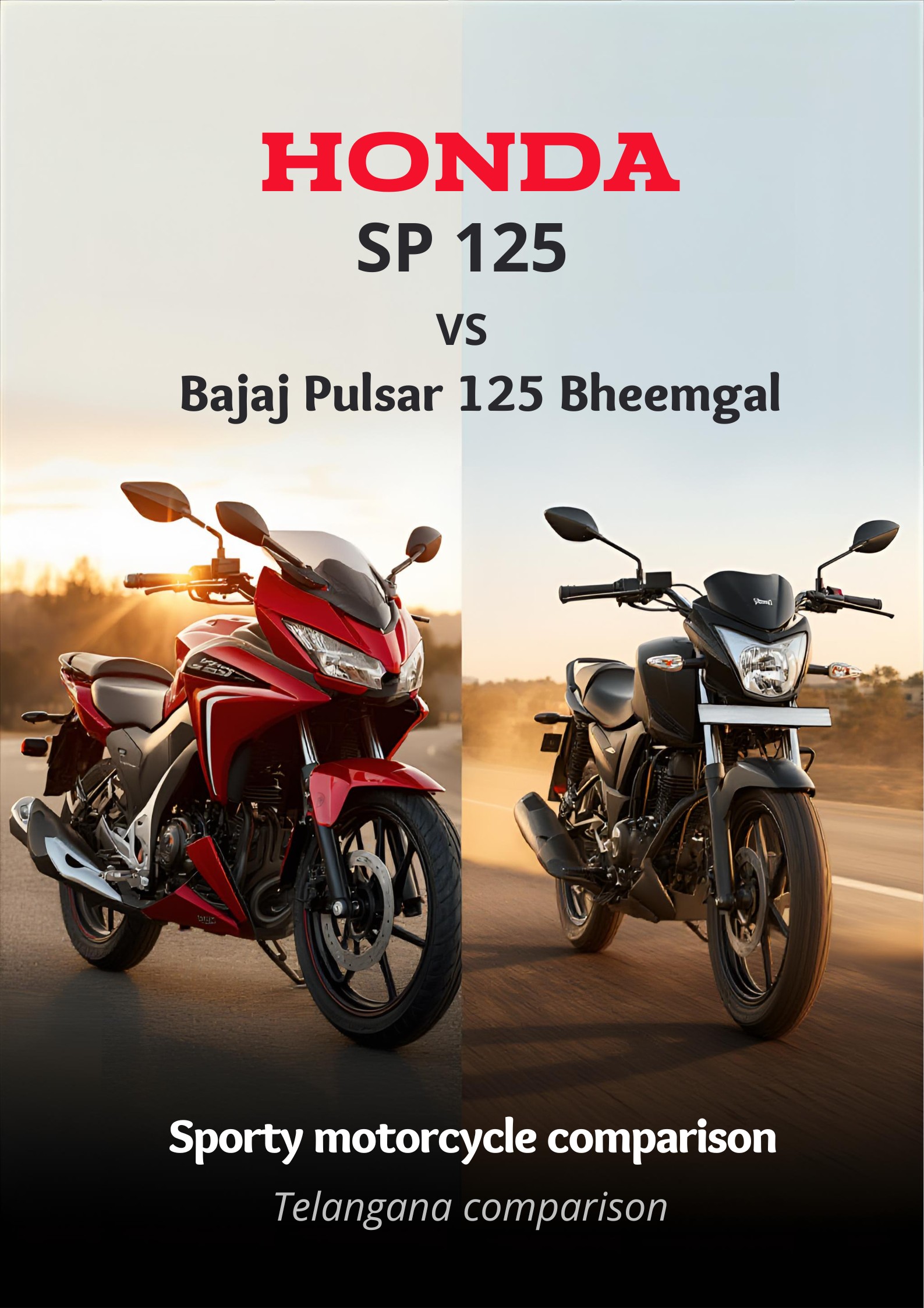 Honda SP 125 vs Bajaj Pulsar 125 in Bheemgal: Which is Better?